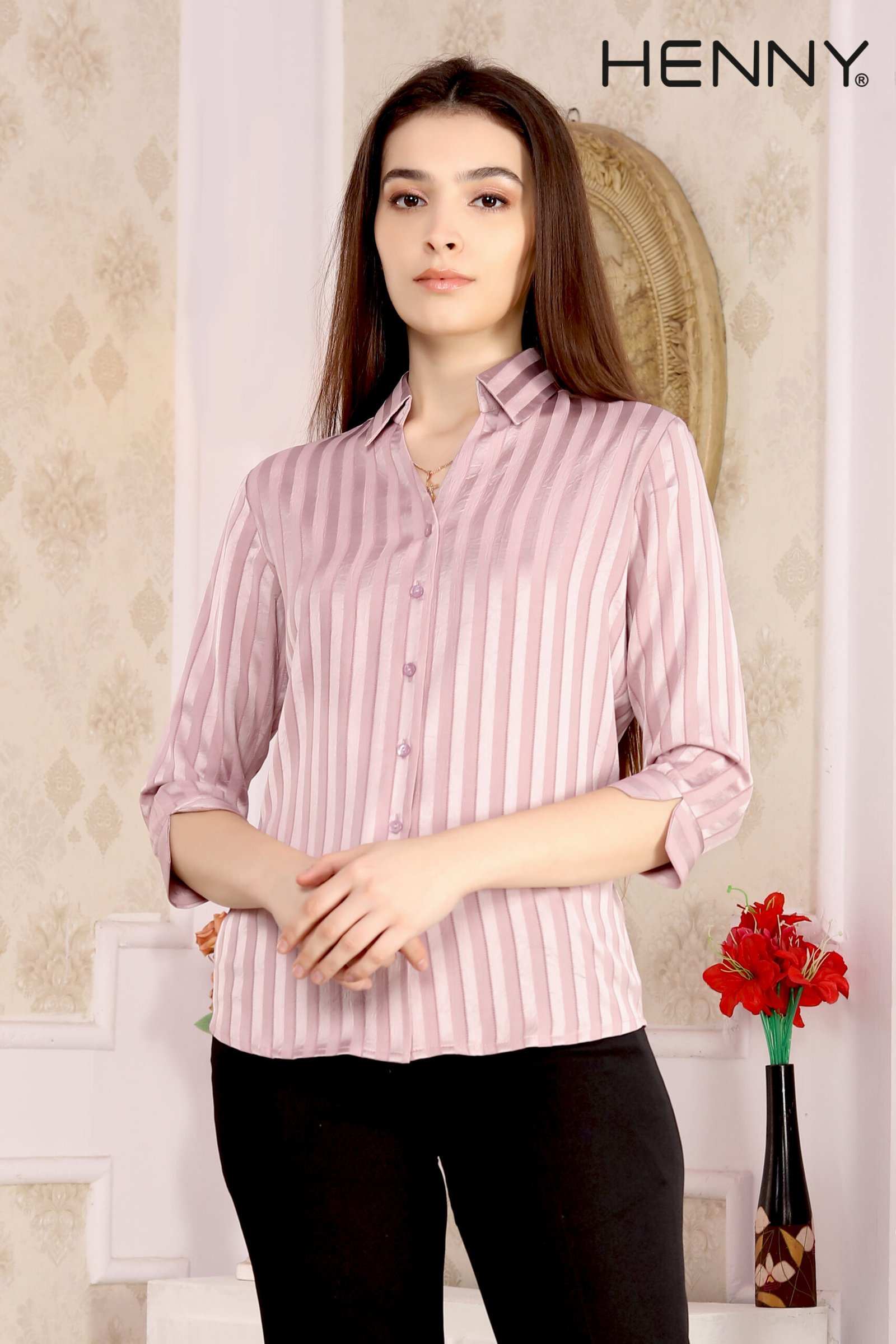 HENNY striped shirt